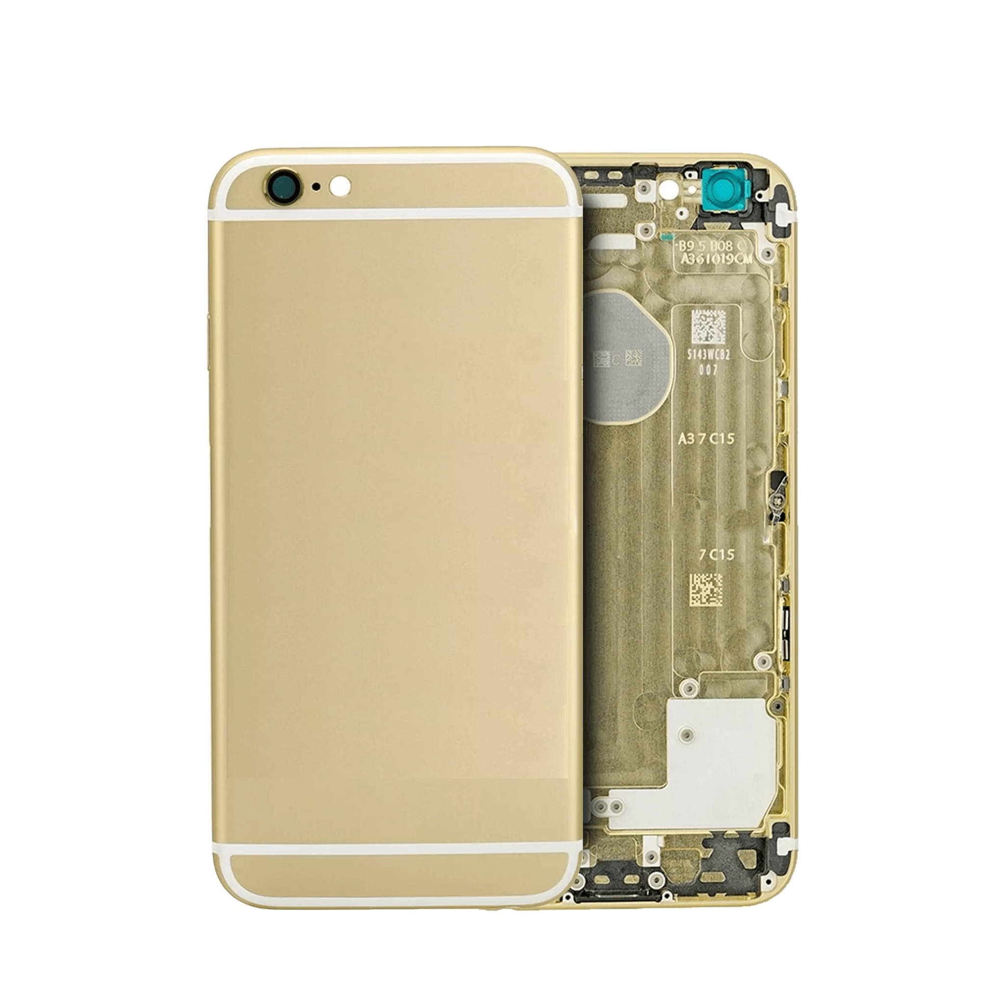 Gold back housing replacement for iPhone 6 A1549 (2014) - Generic