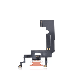 Coral Charging Port Flex Cable for iPhone XR A1984 (2018), Aftermarket Replacement