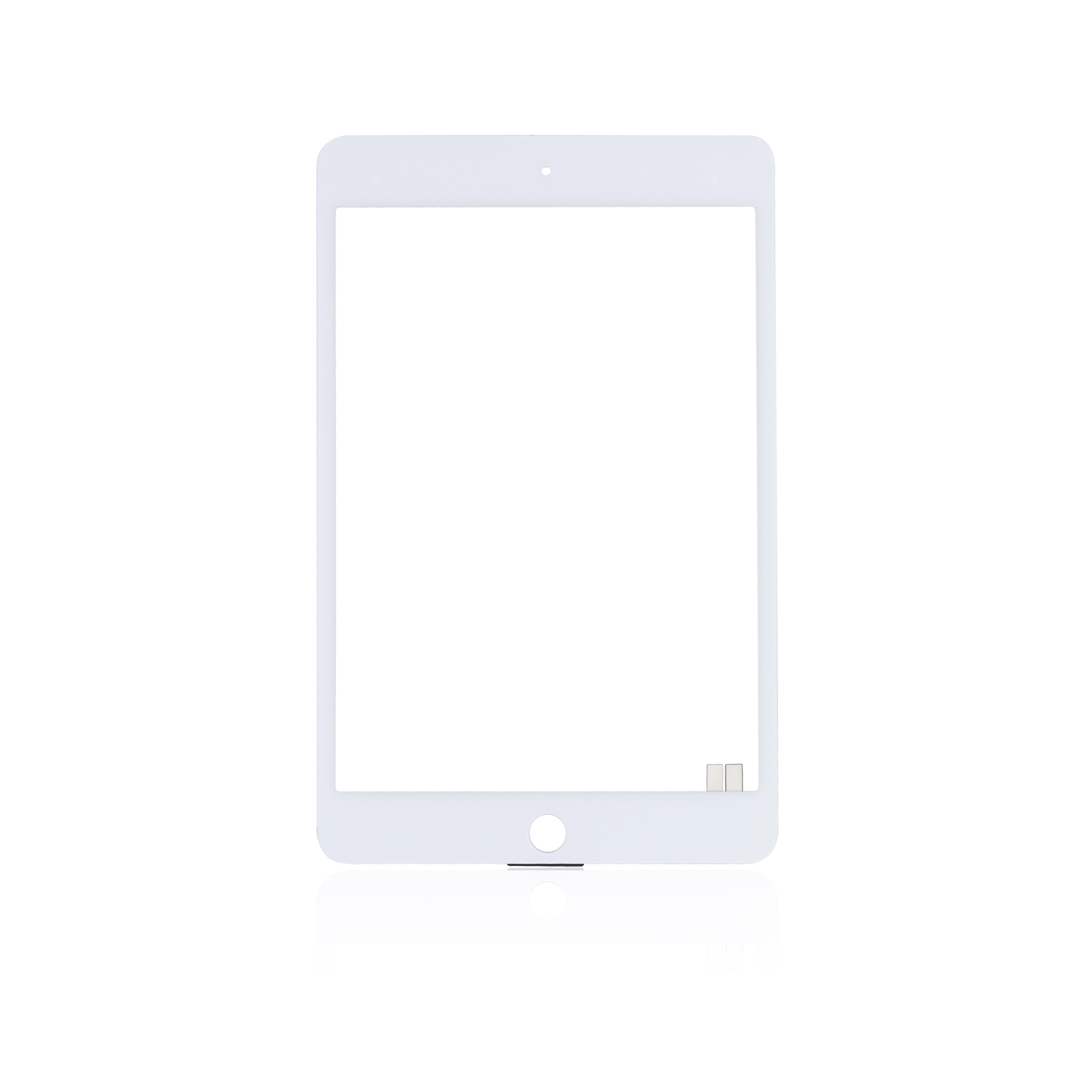Premium White Digitizer compatible for iPad Mini 5, glass separation required.