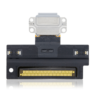 New Charging Port Flex Cable for iPad Air 3 A2123 2019 (Soldering Required) (Premium) (White)