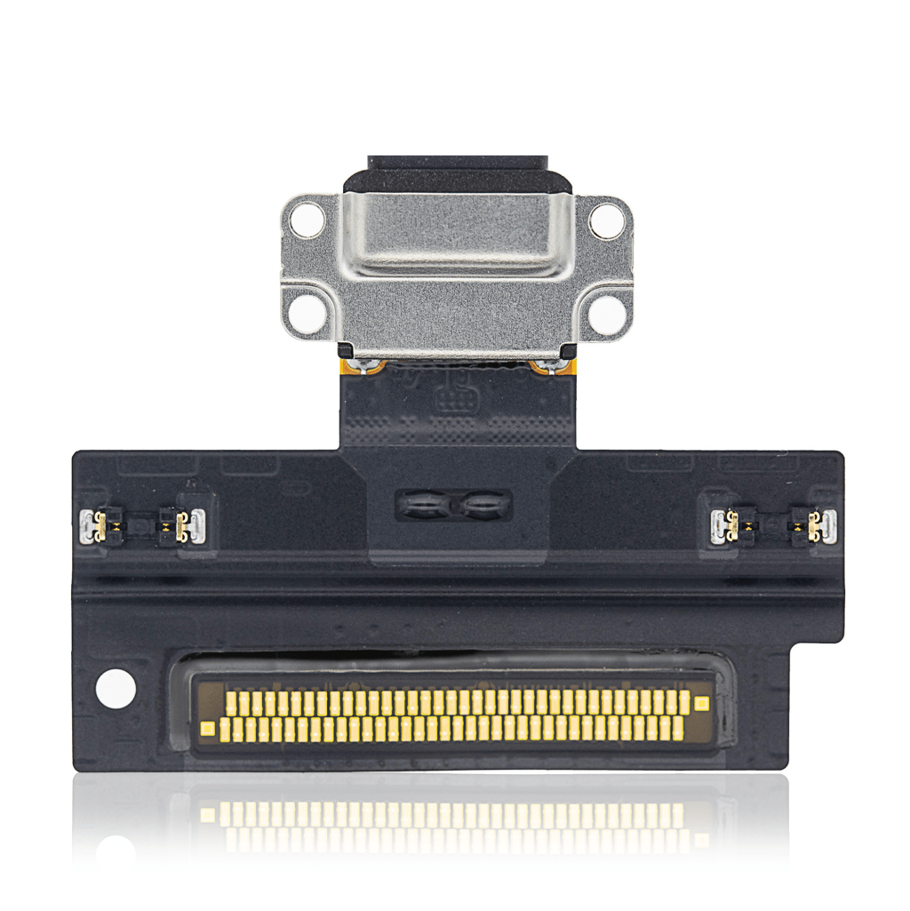 New Charging Port Flex Cable for iPad Air 3 A2123 2019 (Soldering Required) (Premium) (Black)