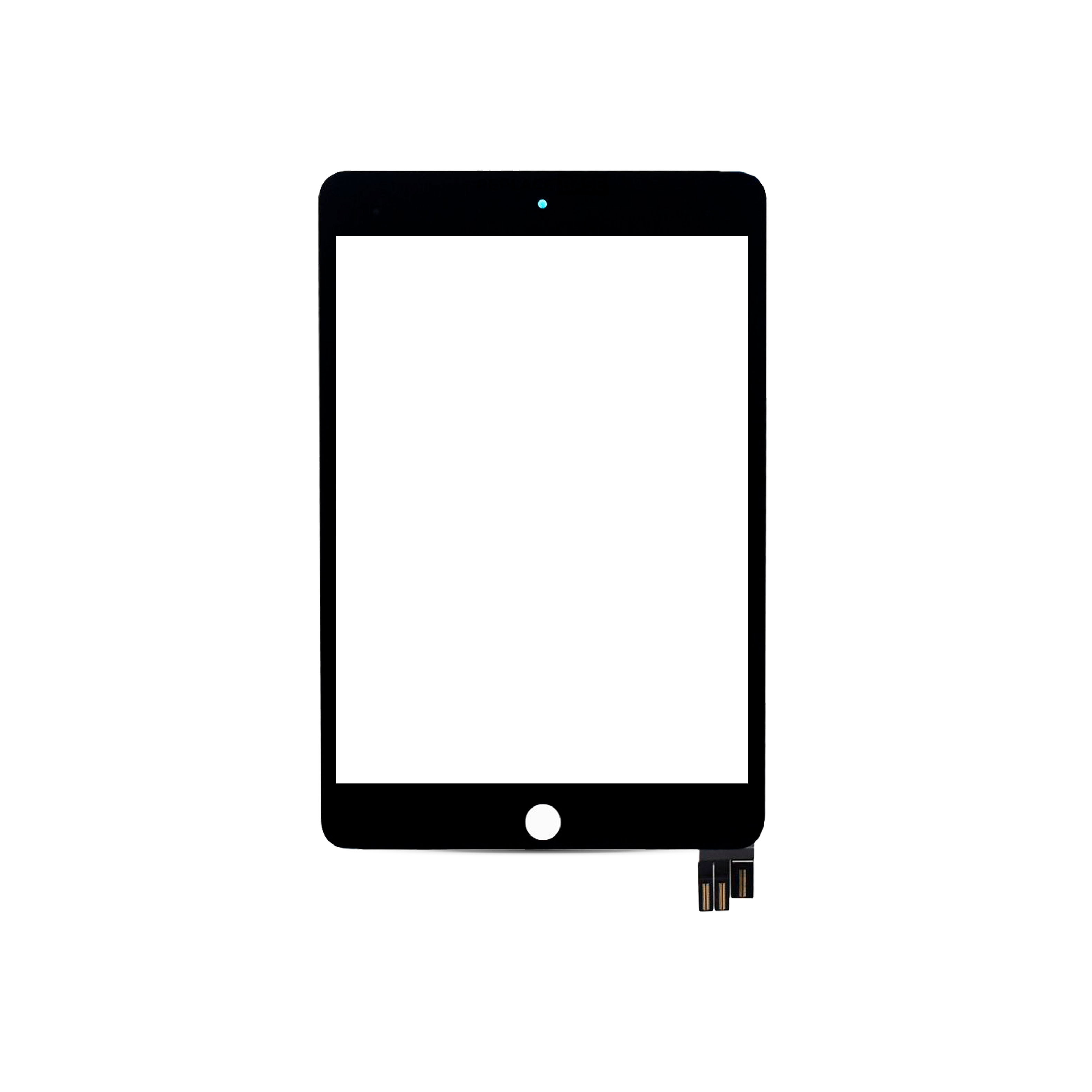 Premium Black Digitizer compatible for iPad Mini 5, glass separation required.