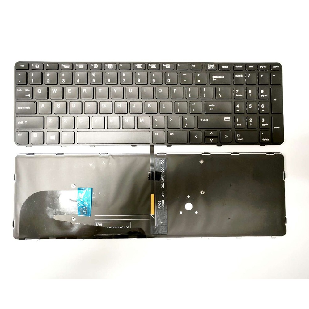 Keyboard US Backlit For HP Elite Book G4 850