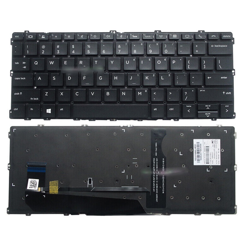 Keyboard US Backlit For HP Elite Book G4 x360 1030
