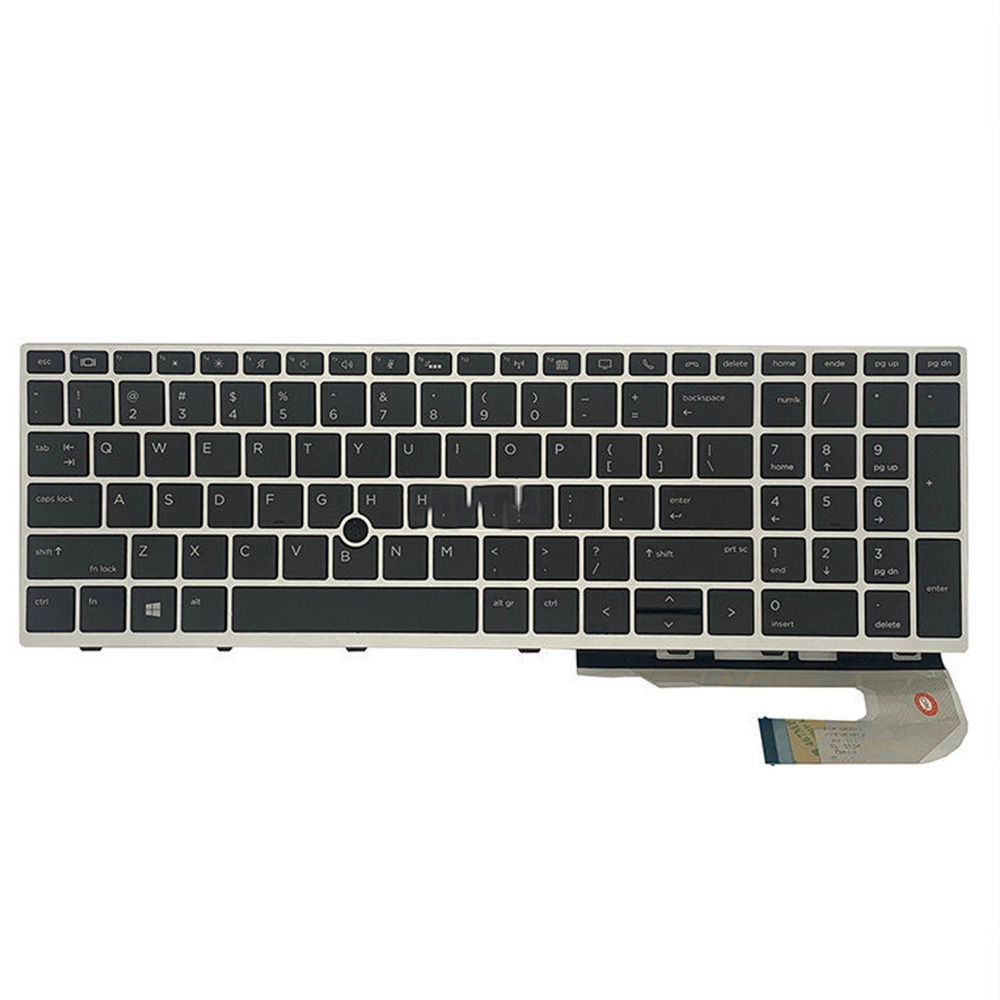 New Keyboard US Backlit Replacement For HP Elite Book G5 755 15" 2018