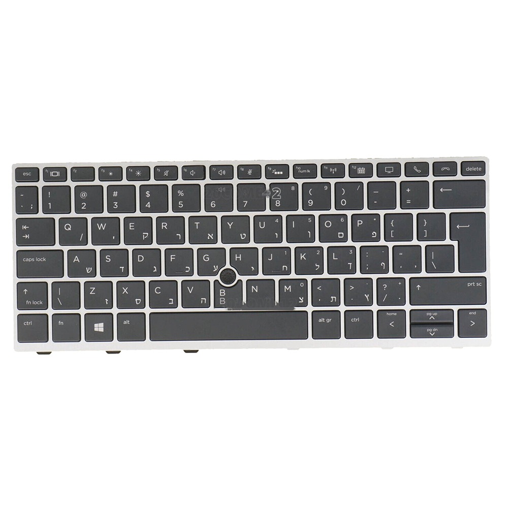 New Keyboard US Silver Frame Replacement For HP Elite Book G6 735 13" 2019
