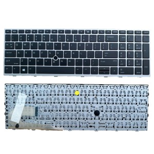 US Keyboard No Backlit For HP Elite Book G6 755