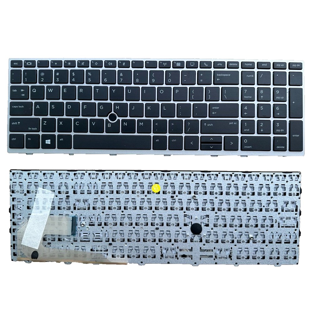 US Keyboard No Backlit For HP Elite Book G6 755
