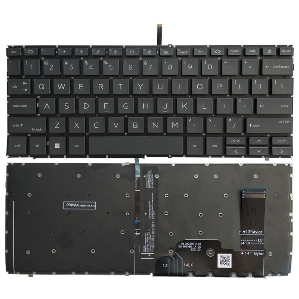 New Keyboard US QWERTY Backlit Replacement For HP Elite Book G7 745 14" 2020