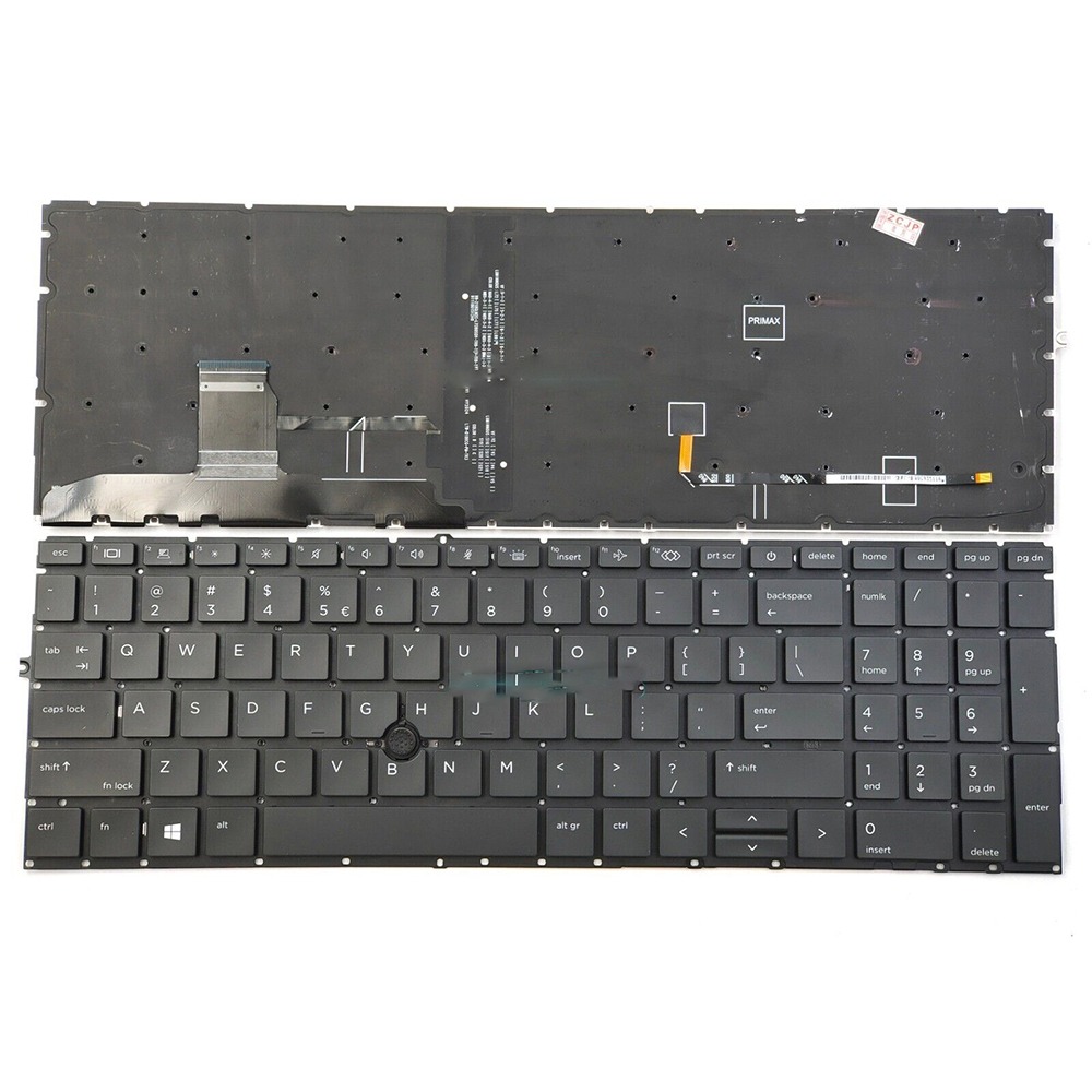 Keyboard US Backlit Pointer For HP Elite Book G8 855