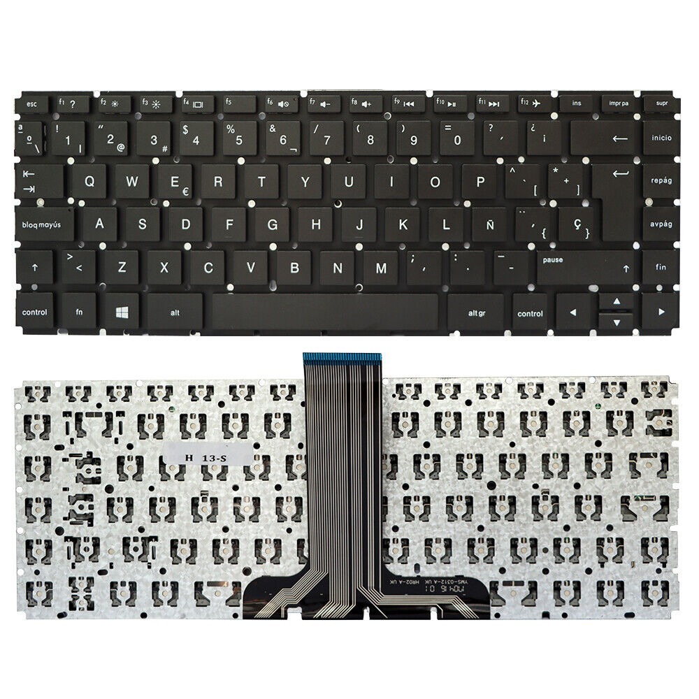 Replacement backlit US keyboard for HP Pavilion 13-S 13" 2016.