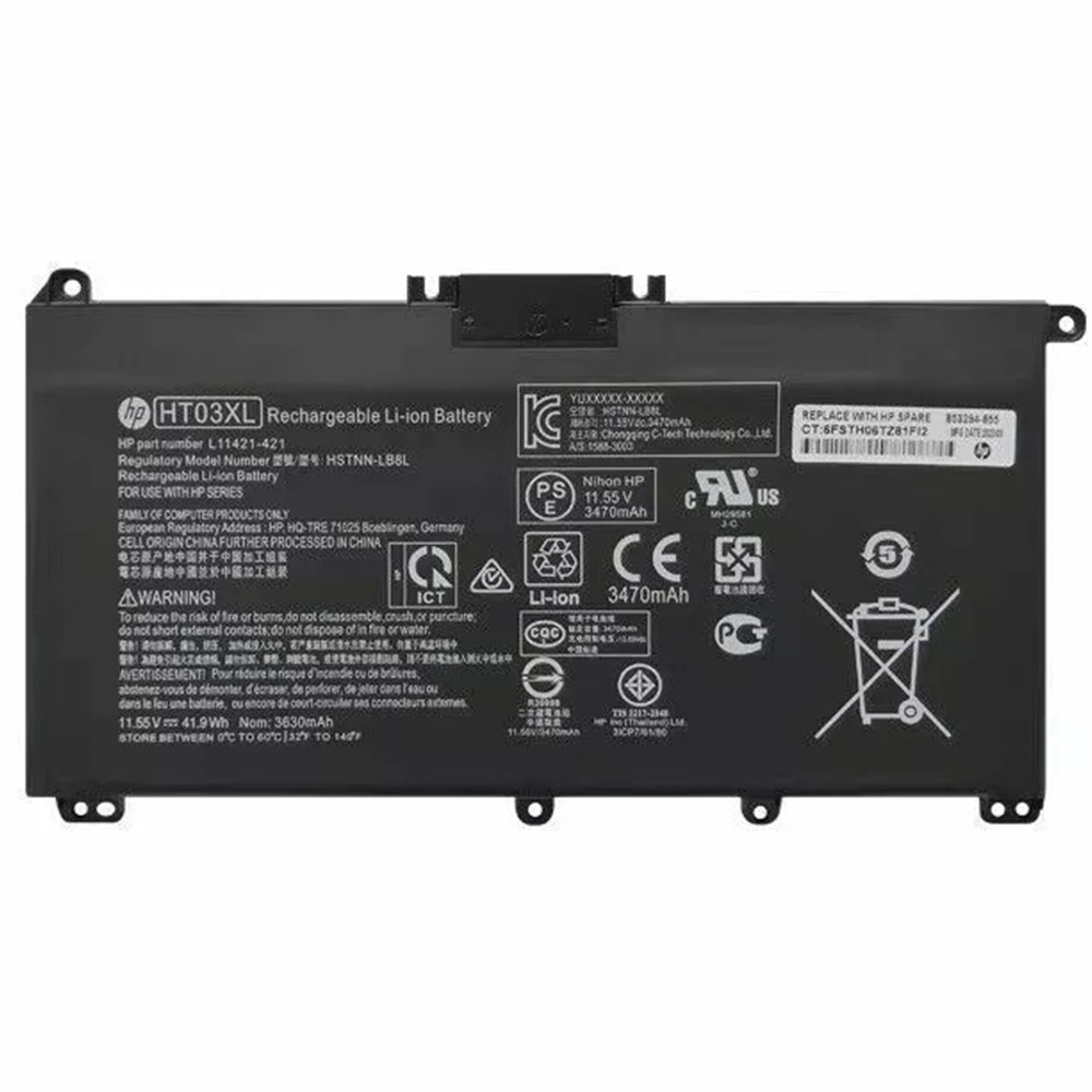 HT03XL Laptop Battery Replacement For HP Pavilion 14-ce0028TX