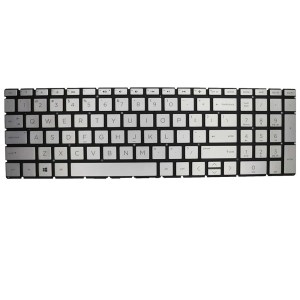 US Backlit Silver Keyboard For HP Pavilion 15-CS0053CL
