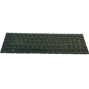 New US Keyboard Green Backlit Replacement For HP Pavilion 15-EC 15" 2020