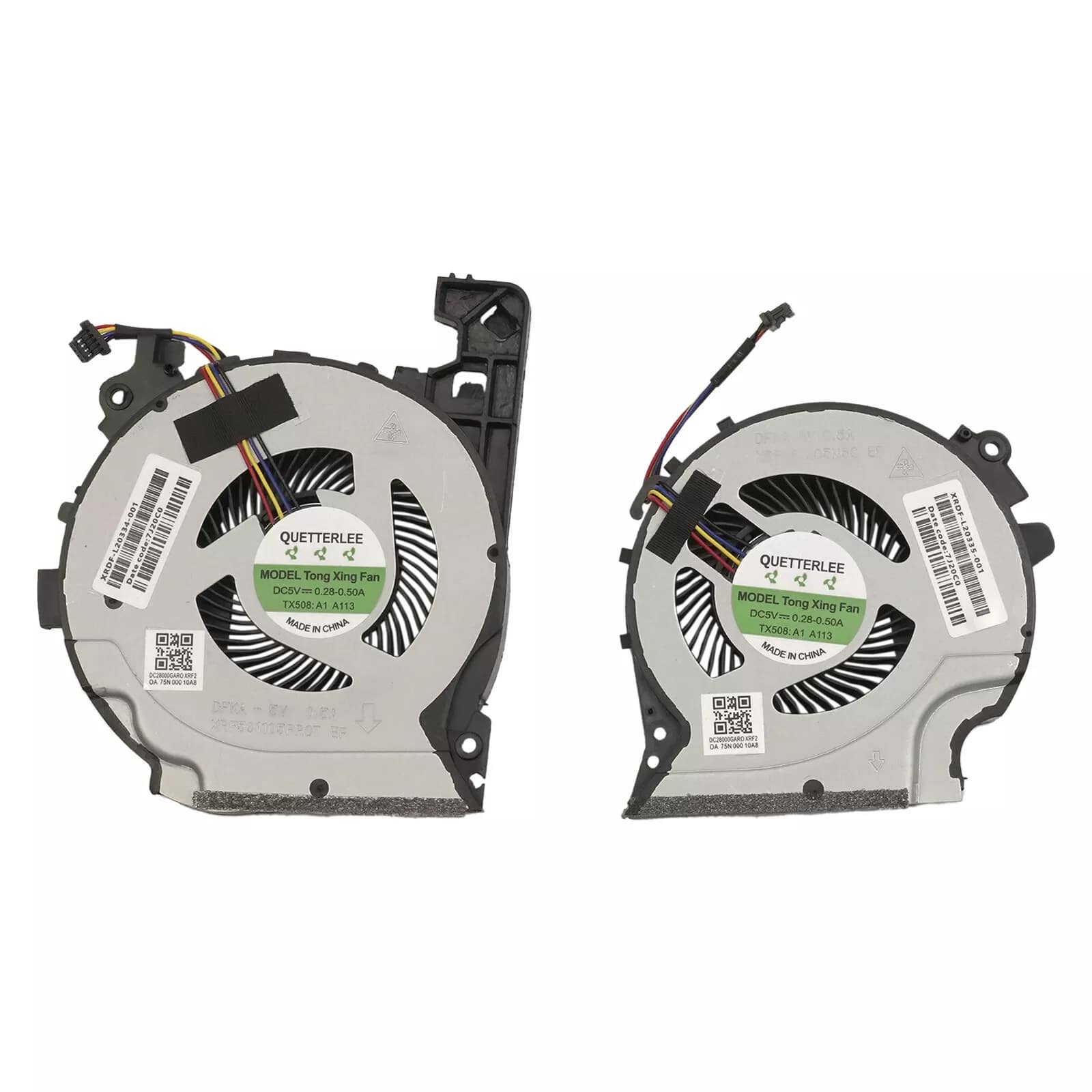 CPU + GPU Cooling Fan For HP Pavilion 15-cx0056wm