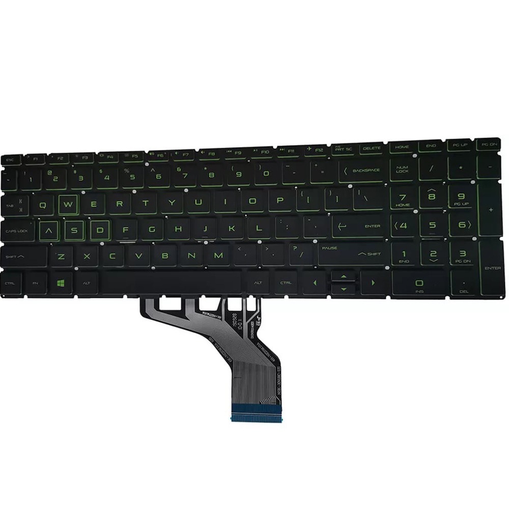 New Backlit Keyboard Black Replacement For HP Pavilion 15-cx0056wm 15" 2019