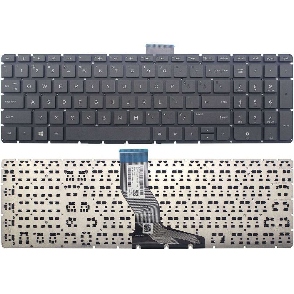 Black US Keyboard For HP Pavilion 17-G