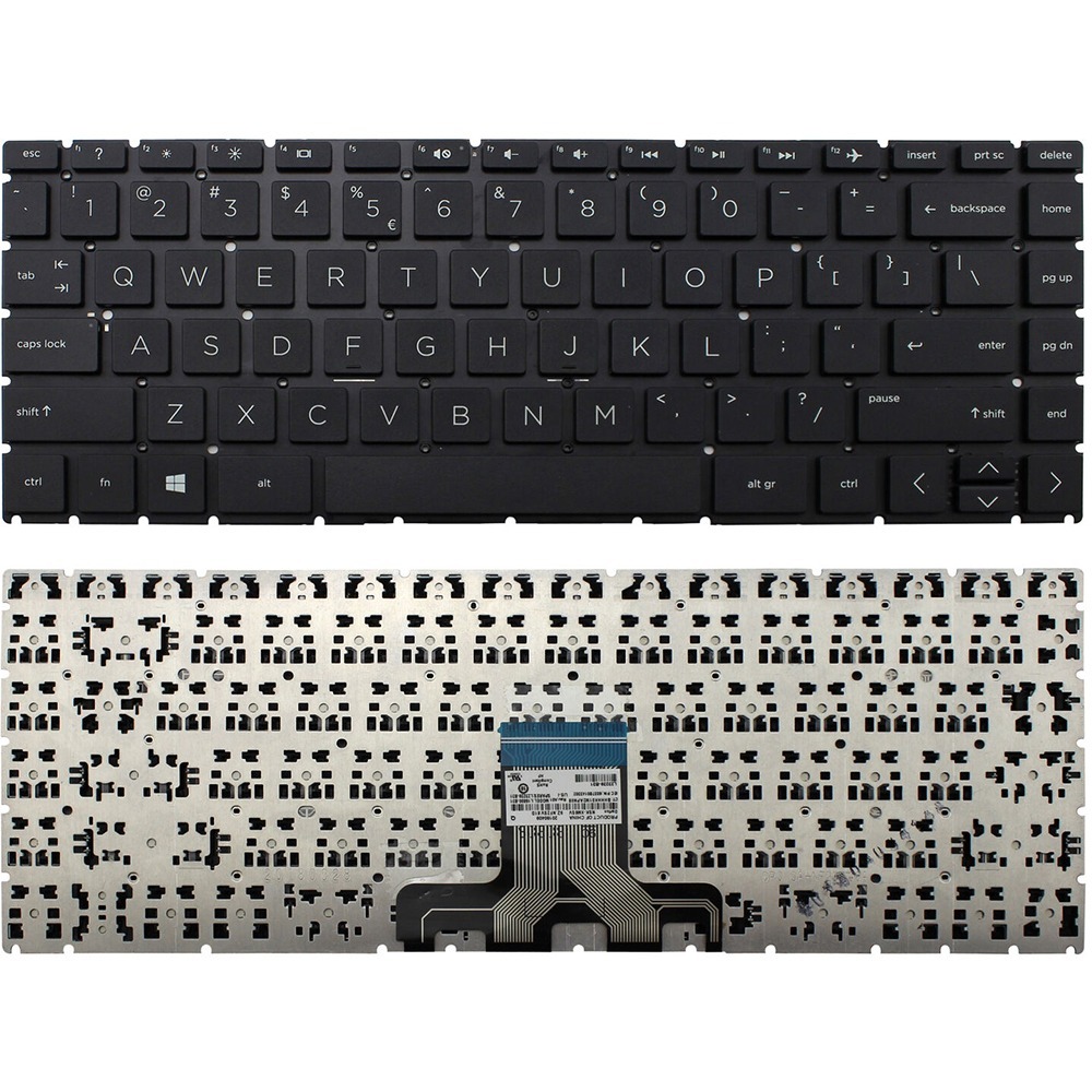 US Keyboard Backlit For HP Pavilion x360 14-DH