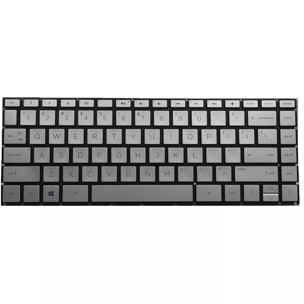 US Non-Backlit Keyboard For HP Pavilion x360 14-cd0056TX