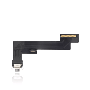 New Charging Port Flex Cable for iPad Air 4 A2316 (Aftermarket Plus) Black