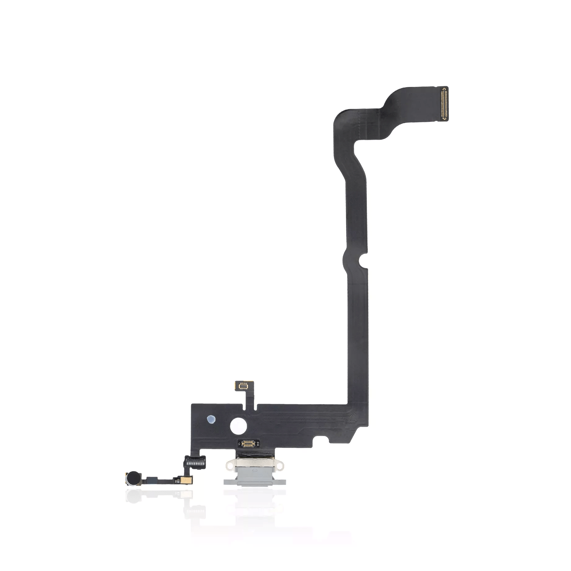 Premium Charging Port Flex Cable for iPhone XS Max (Silver)