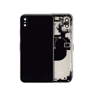 Space Gray Back Housing with Small Components for iPhone XS Max (No Logo)