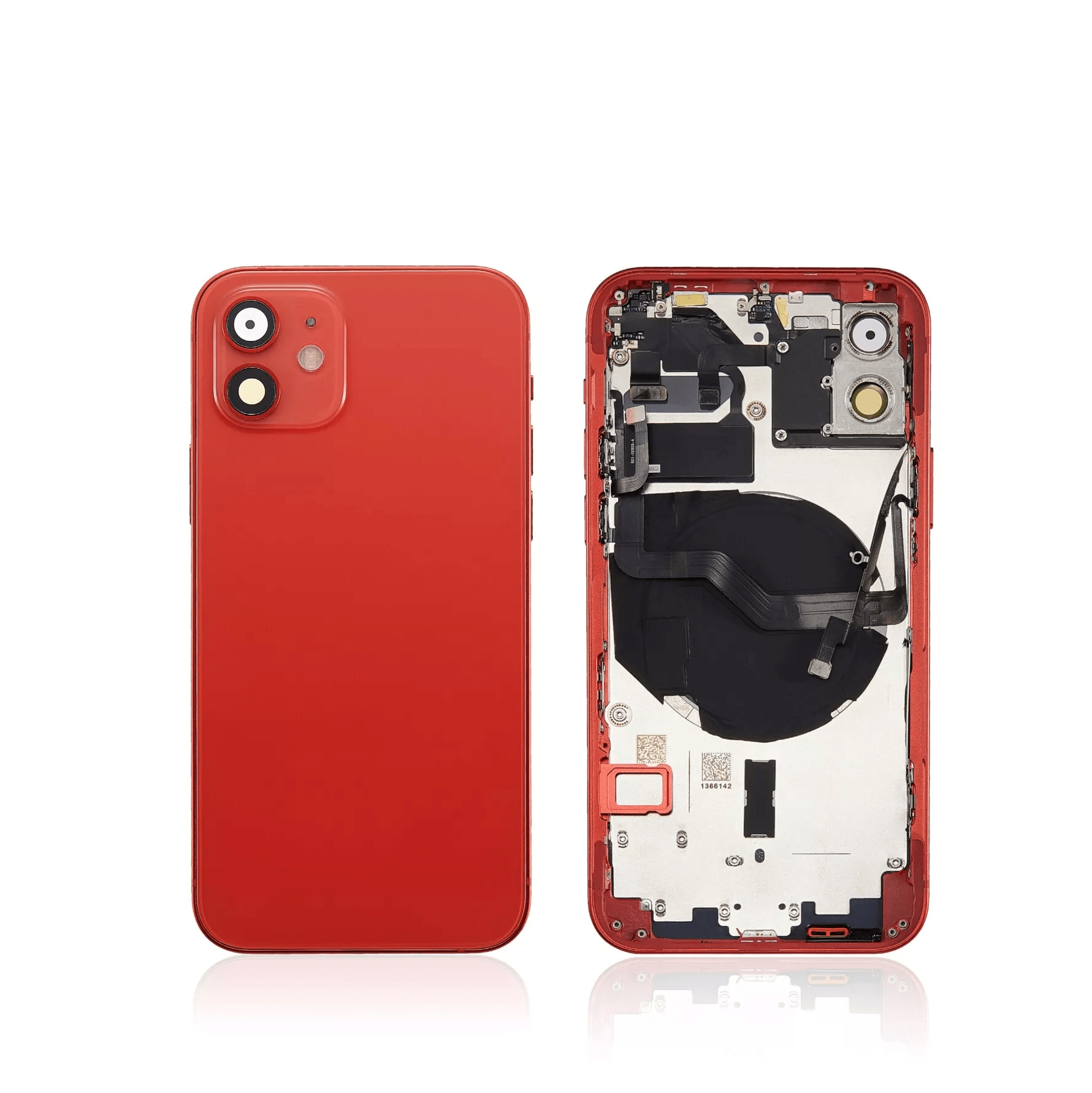 iPhone 12 A2172 Red back housing with components