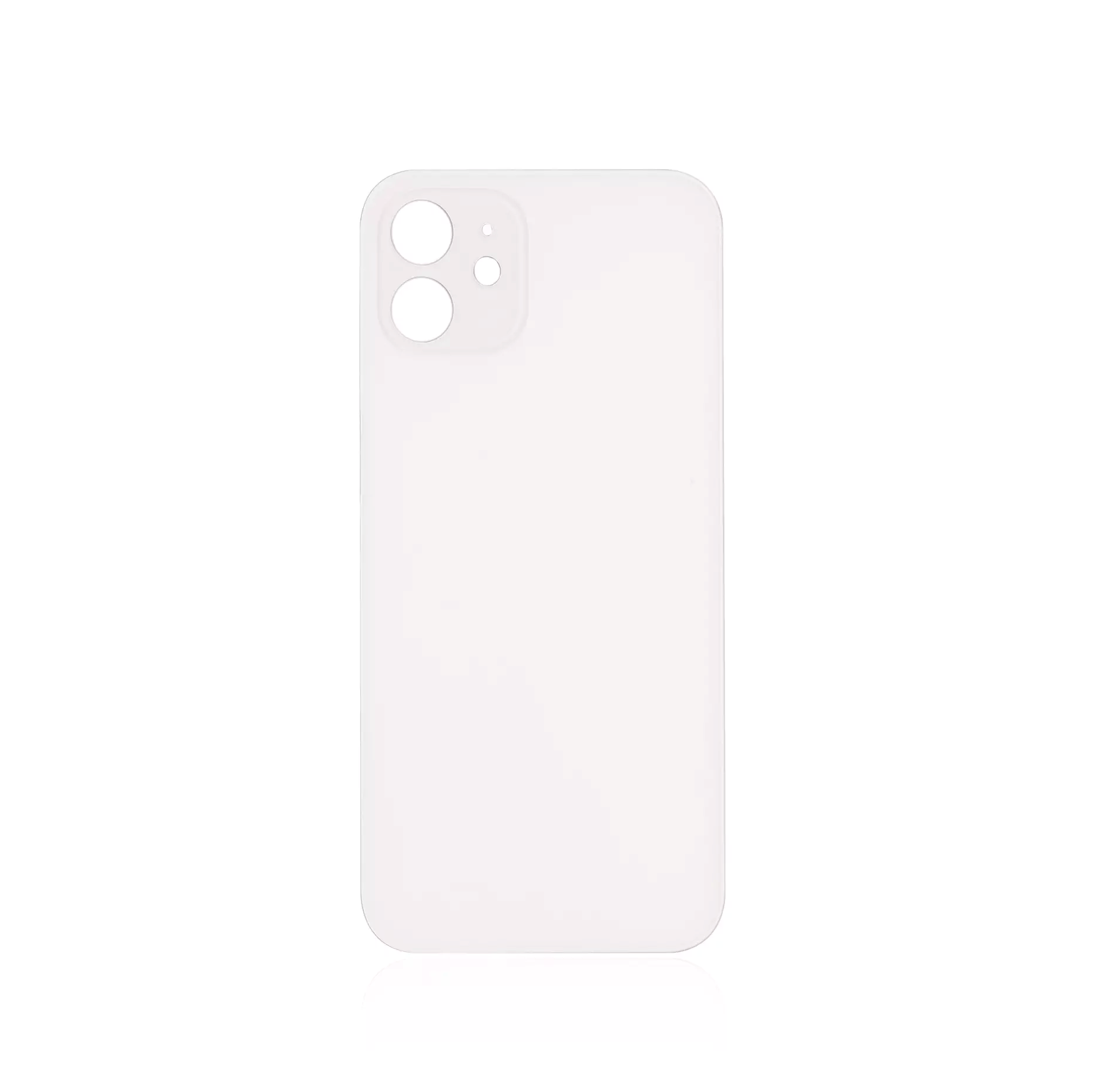 White Back Glass with 3M Adhesive for iPhone 12