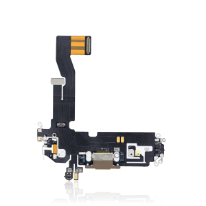 Charging Port Flex Cable for iPhone 12 / 12 Pro (Gold)