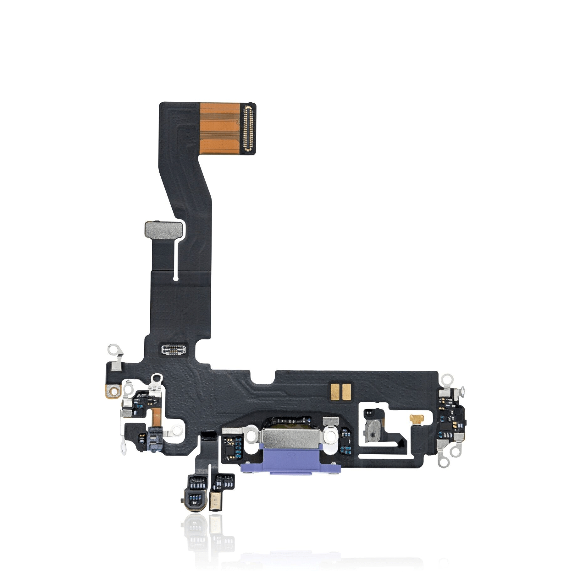 Charging Port Flex Cable for iPhone 12 / 12 Pro (Purple)
