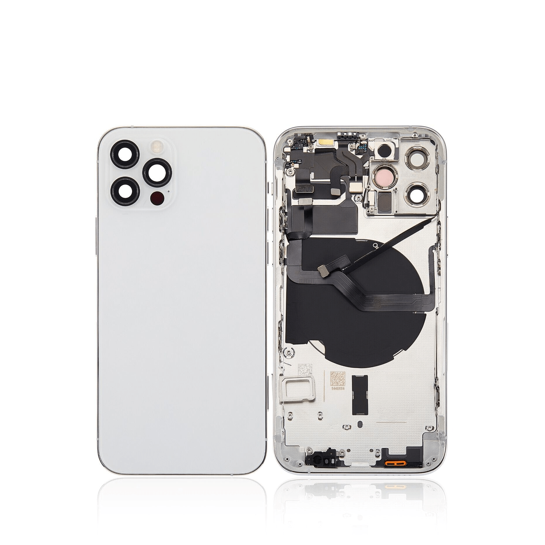 Silver Back Housing for iPhone 12 Pro A2341