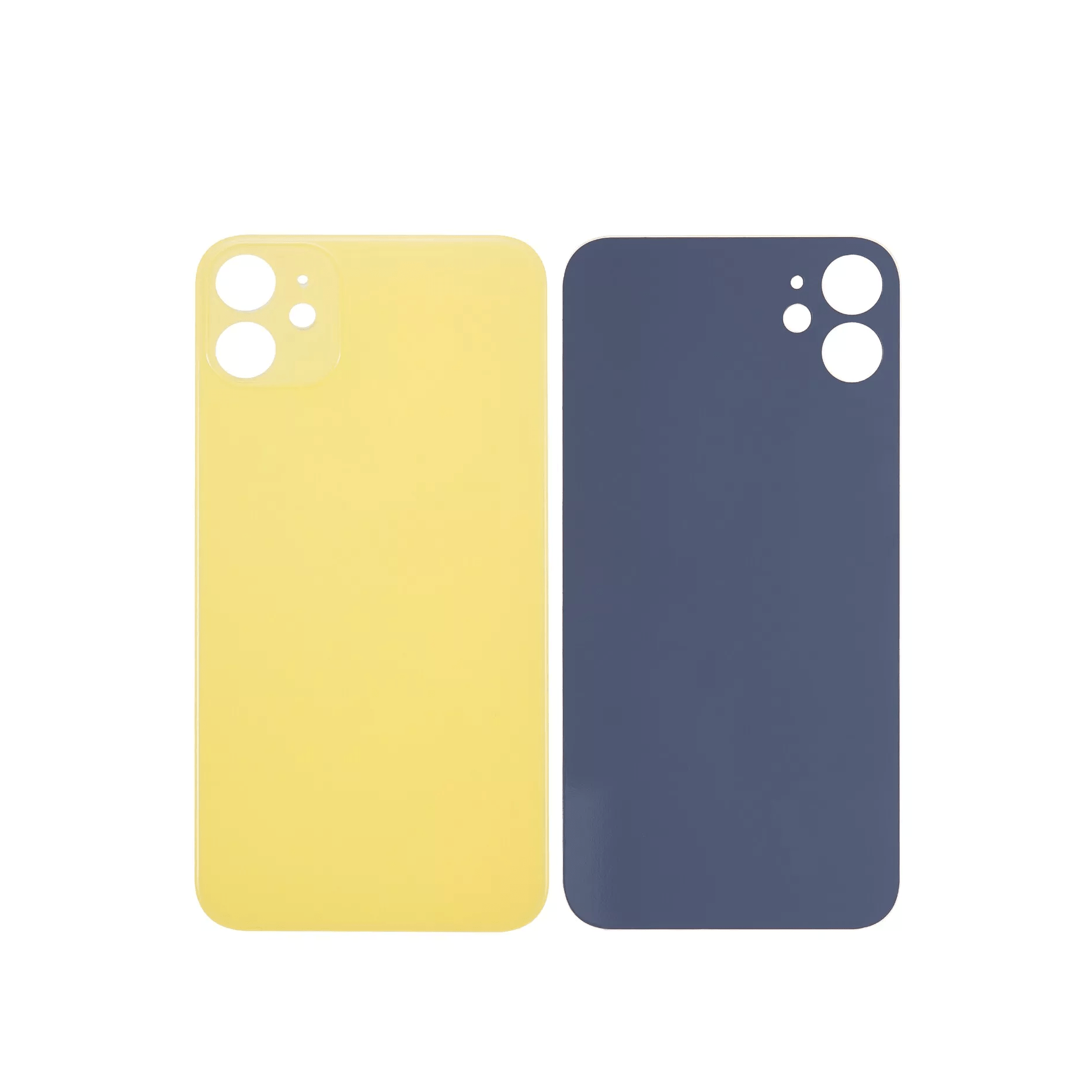 Yellow back glass replacement for iPhone 11 A2111.