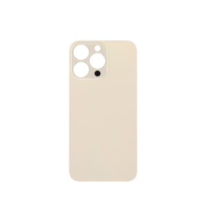 Gold back glass with 3M adhesive for iPhone 13 Pro