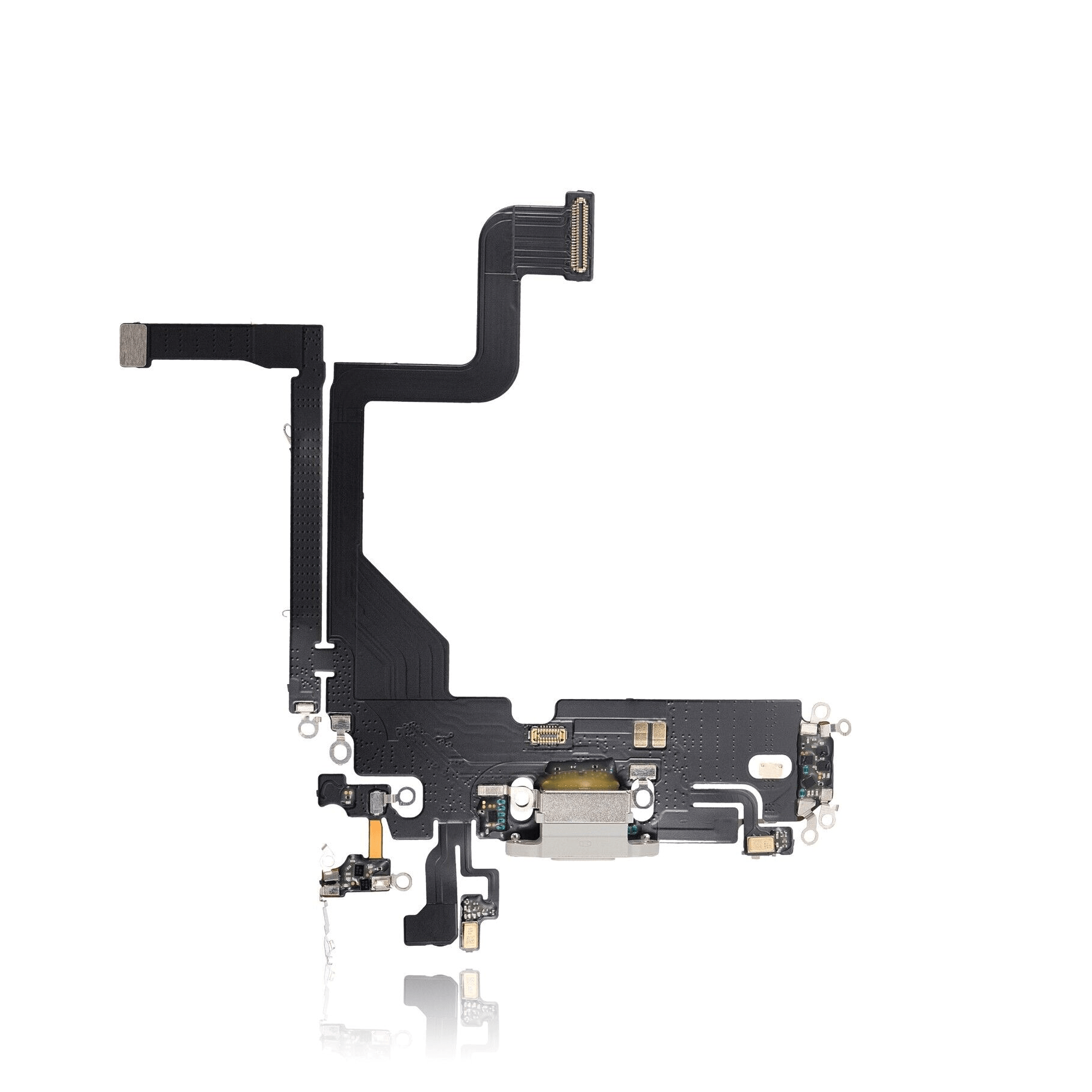 Aftermarket Charging Port Flex Cable for iPhone 13 Pro (Silver)