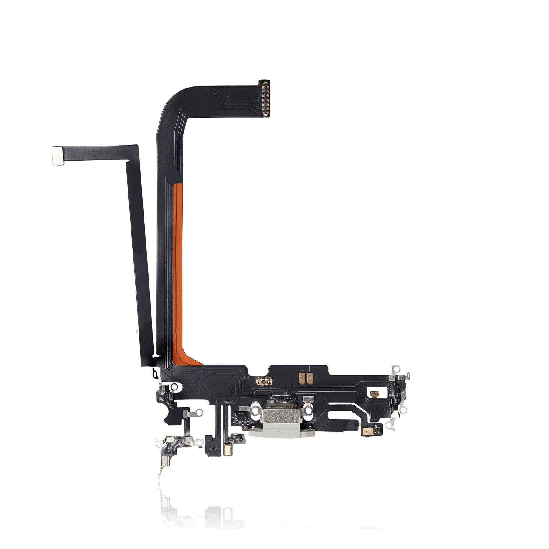 Aftermarket Charging Port Flex Cable for iPhone 13 Pro Max (Silver)