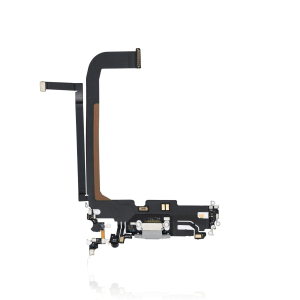 Premium Charging Port Flex Cable for iPhone 13 Pro Max (Silver)