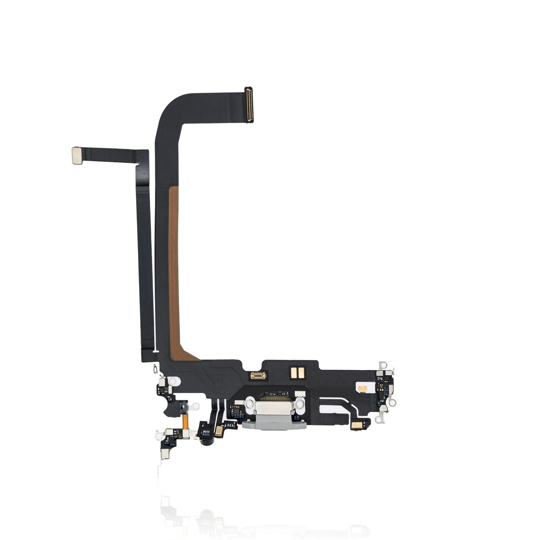 Premium Charging Port Flex Cable for iPhone 13 Pro Max (Silver)