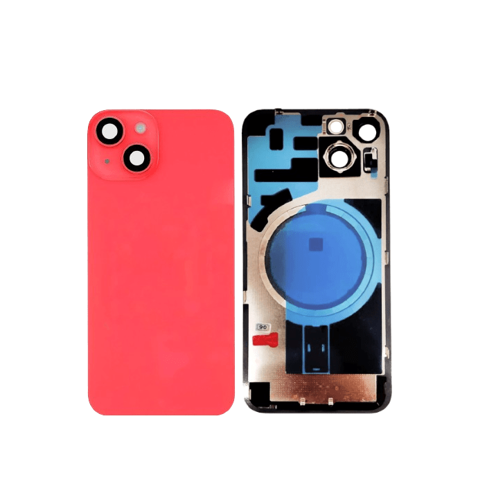 Back Glass with MagSafe for iPhone 14 (Red)