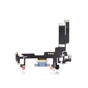 Blue Charging Port Flex Cable for iPhone 14