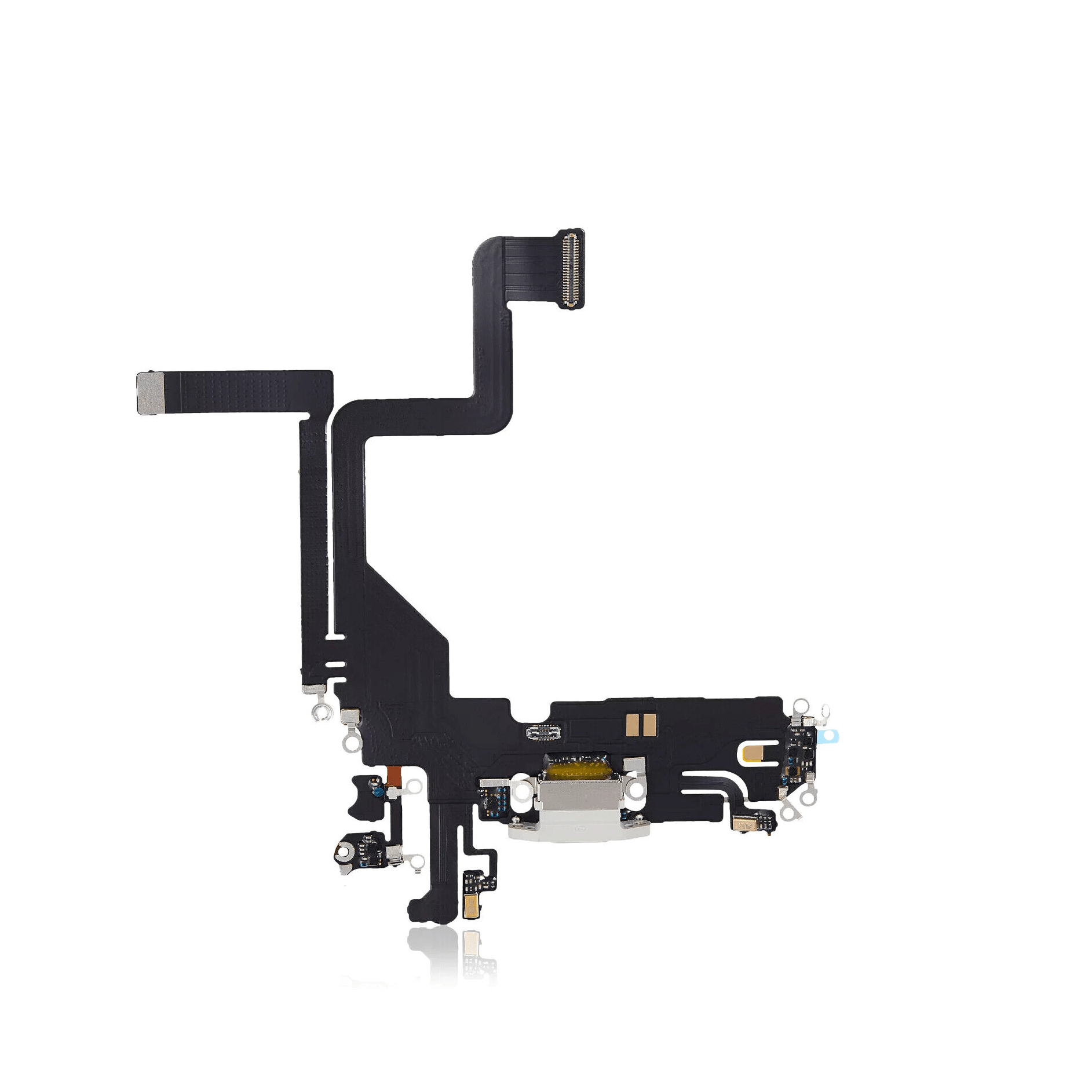 Charging Port Flex Cable for iPhone 14 Pro (Silver)