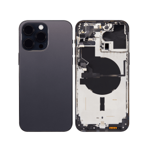 New Space Black Back Housing for iPhone 14 Pro Max A2651