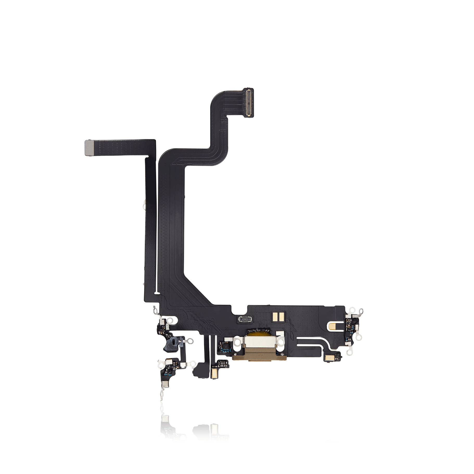 Gold Charging Port Flex Cable for iPhone 14 Pro Max