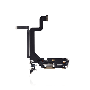 Gold Charging Port Flex Cable for iPhone 14 Pro Max