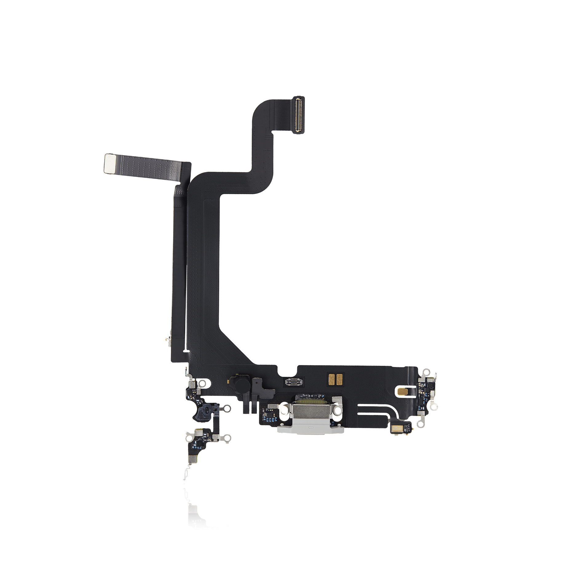 Silver Charging Port Flex Cable for iPhone 14 Pro Max
