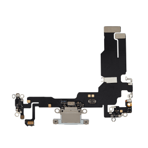 Charging Port Flex Cable for iPhone 15 (Aftermarket Plus) (Blue)