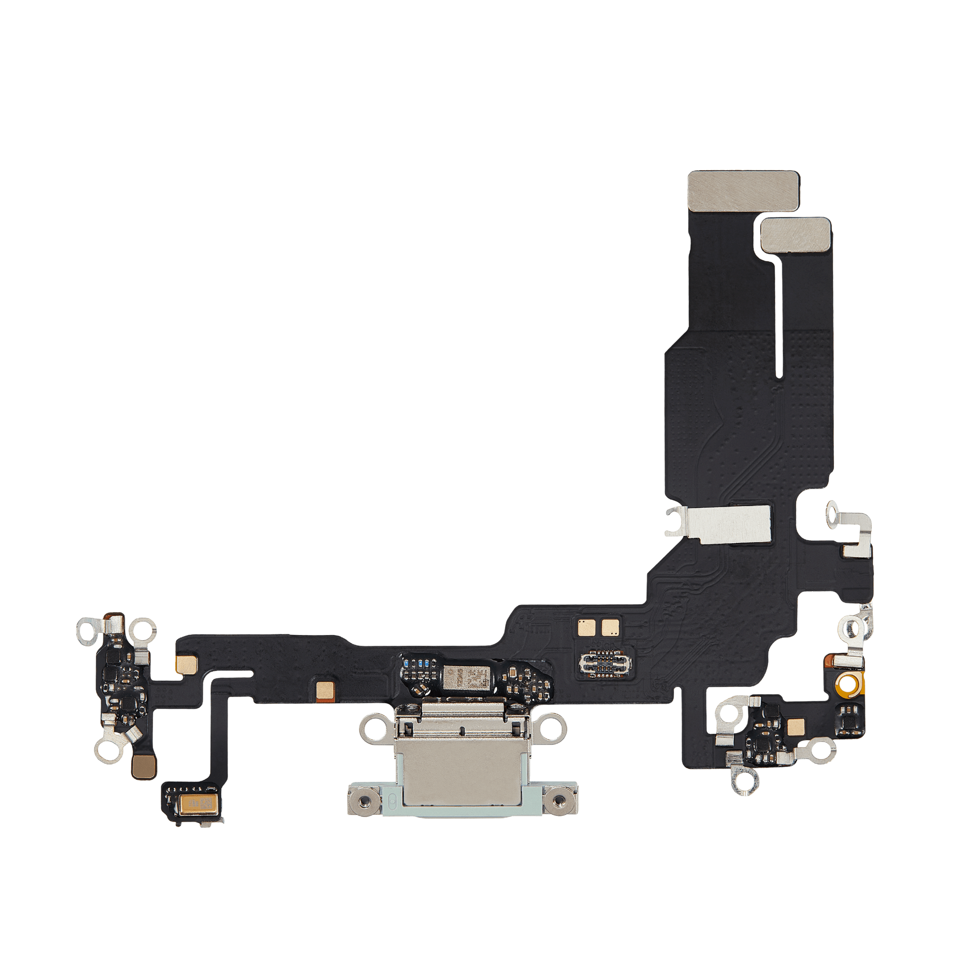 Charging Port Flex Cable for iPhone 15 (Aftermarket Plus) (Green)