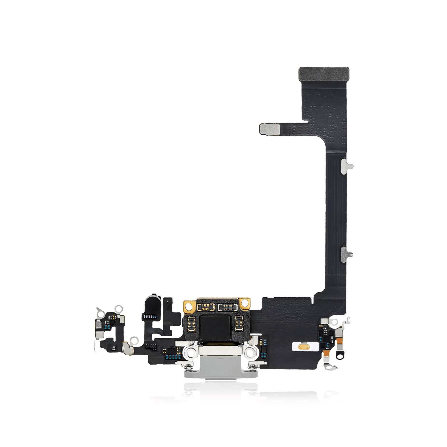 Charging Port Flex Cable for iPhone 11 Pro A2160 (Silver)