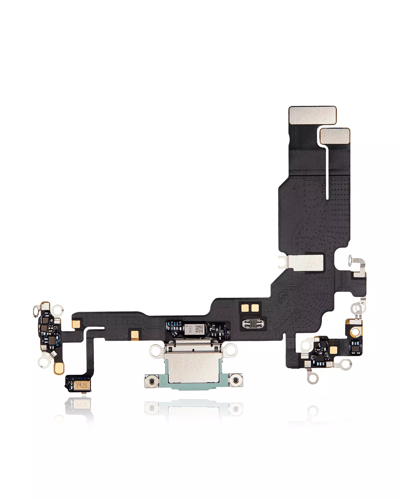 Charging Port Flex Cable for iPhone 15 (Premium) (Green)