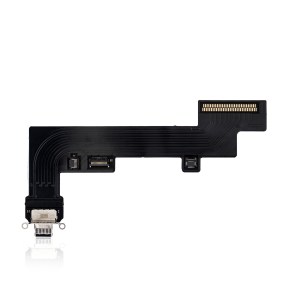 Charging Port Flex Cable for iPad Air 5 A2589 2022 Black