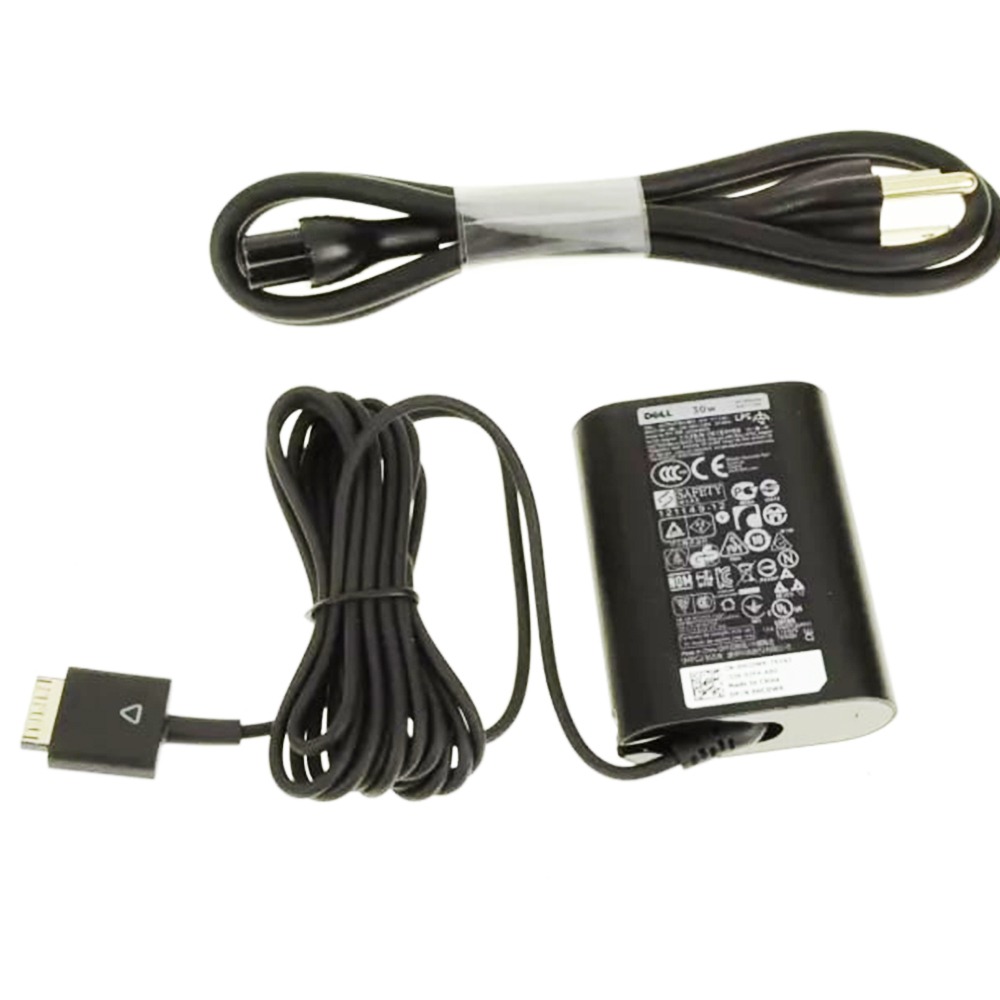 8N3XW OEM XPS 10 AC Power Adapter 30 Watt For Dell Latitude 10 (ST2) Tablet